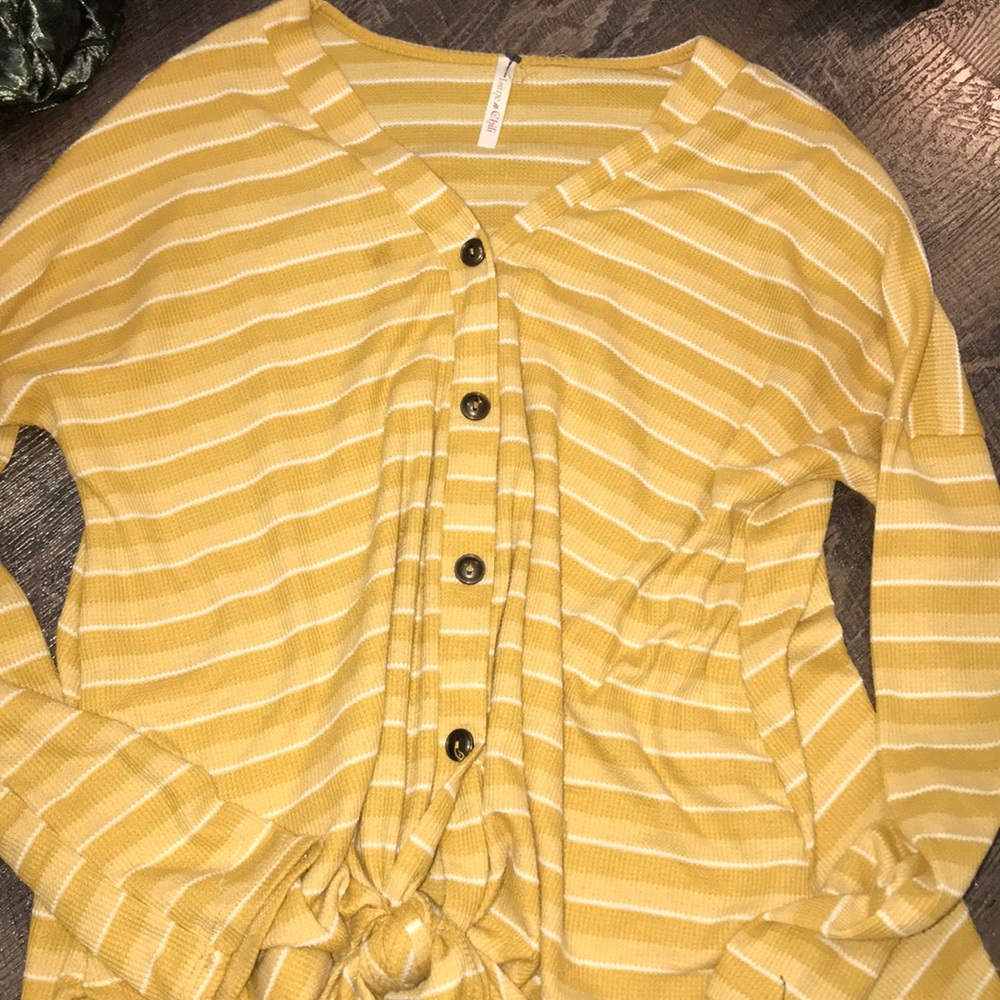 brand new yellow long sleeve!